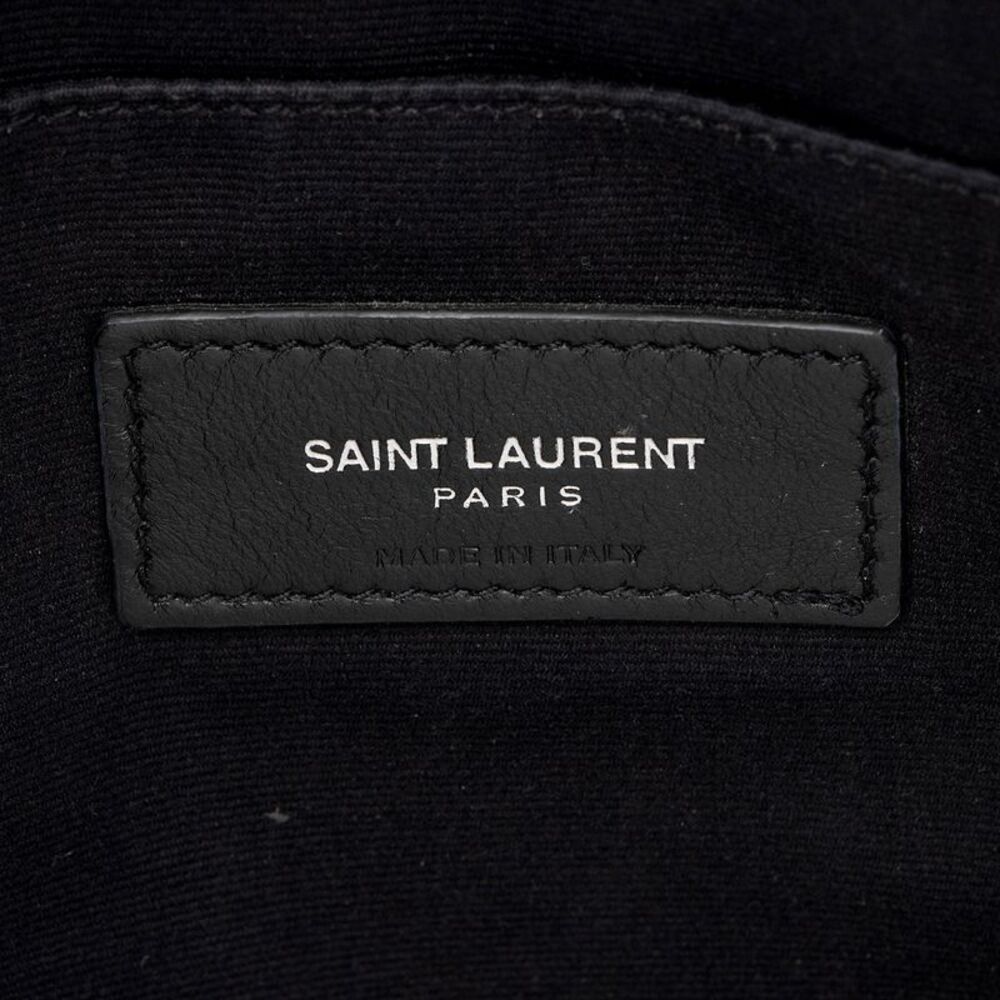 Saint Laurent Leather Logo Rider Pouch - Picture 6 of 10